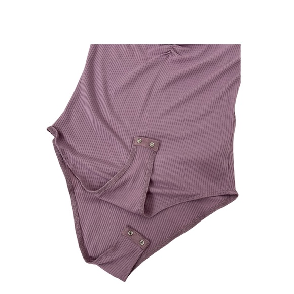 Forever 21 Purple Long Sleeve Bodysuit - Picture 3 of 5